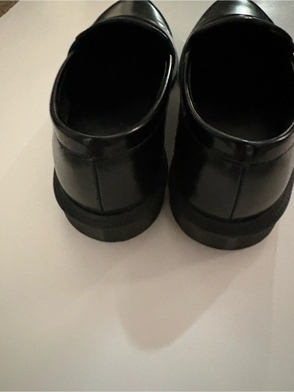 Dr Doc Martens Temara Black Leather Arcadia Loafers Shoes 6 Women